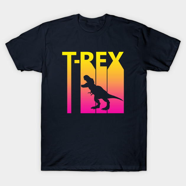 Retro 1980s Tyrannosaurus Rex